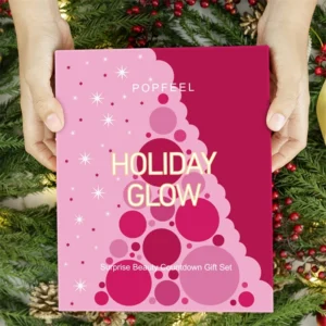 Startseite Weihnachts-Countdown-Make-Up-Set Lippenstift Lidschatten Kosmetik 24-Teiliger Beauty-Adventskalender Geschenkbox Für Frauen Und Mädchen