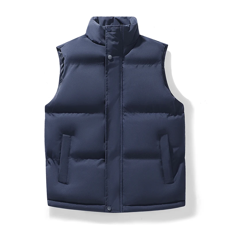 Herren-Bestseller Daunen-Baumwoll-Pullover Im Westenstil, Dick, Warm, Für Herbst Und Winter, Neuer Baumwollmantel Herren-Bestseller Daunen-Baumwoll-Pullover Im Westenstil, Dick, Warm, Für Herbst Und Winter, Neuer Baumwollmantel - Image 7