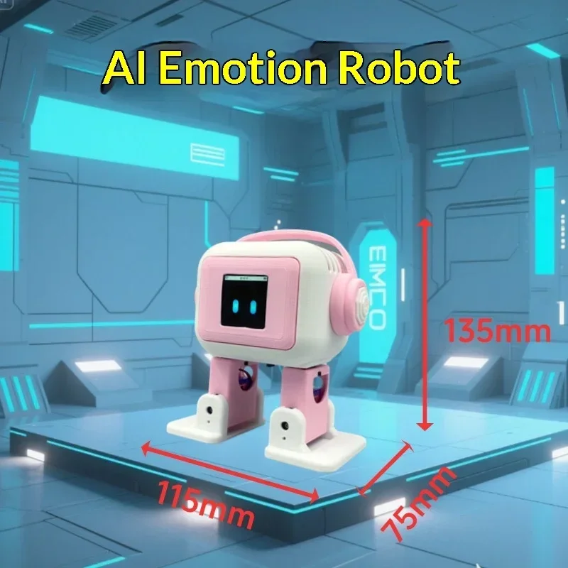 Multifunktionaler Ki-Desktop-Roboter – Interaktiver Smarter Begleiter Multifunktionaler Ki-Desktop-Roboter – Interaktiver Smarter Begleiter