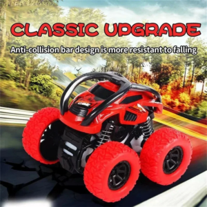 Monster Trucks Spielzeug für Jungen – Push & Go Stunt-Autos für Kleinkinder mit Flip-Action, Rennwagen-Set für Kinder, Geburtstag und Weihnachten