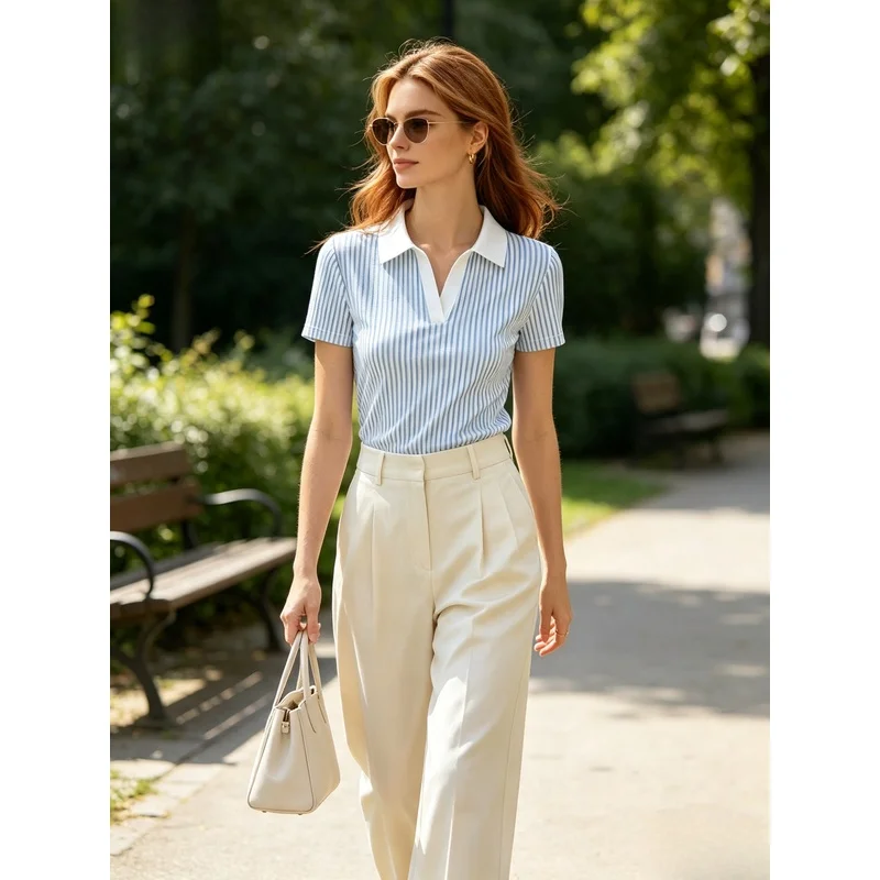 Damen Poloshirt Damen Poloshirt - Image 4