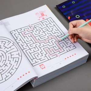 Kinder-Labyrinth-Spielbuch, Konzentrationstrainingsbuch für Schüler, Intellektuelle Entwicklung, Lehrreiches Frühes Lernspielzeug, Kindergeschenke