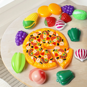 Pizza Kinder Pretend Simulierte Küche Spielzeug Simulierte Früchte Schneiden Spielzeug Pretend Spielzeug Weihnachten Geschenk
