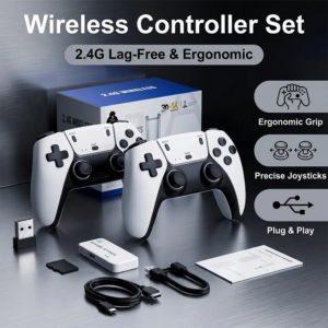 Two-Player Competitive Game Console TV 4K High-Definition Double-Player Retro Game Console PSP Game Controller