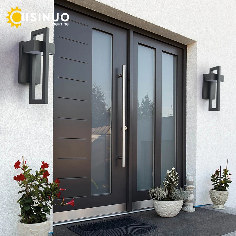 Wasserdichte Outdoor-Led-Wandbeleuchtung, Retro-Vintage-Stil, Schwarze Farbe, 10 W, Für Garten, Veranda, Wandleuchte, Straßenlaterne, 96 V, 220 V, Wandleuchte Wasserdichte Outdoor-Led-Wandbeleuchtung, Retro-Vintage-Stil, Schwarze Farbe, 10 W, Für Garten, Veranda, Wandleuchte, Straßenlaterne, 96 V, 220 V, Wandleuchte - Image 3