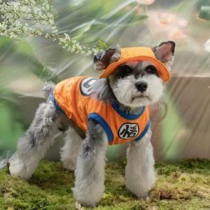 Goku Haustierweste für Hunde und Katzen, Kleidung für kleine Hunde
