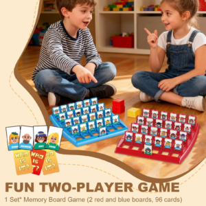 Guesses Who I Am Board Game Two-Player Educational Toy Parent-child Interaction Memory Logic Toy For Party Gathering Board Game