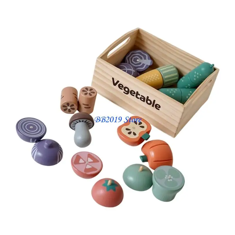 Q0Kb Holz Gemüse Obst Schneiden Spielset Küche Spielzeug Für Kleinkind Pretend Spielen Realistische Design Cultery Kinder Q0Kb Holz Gemüse Obst Schneiden Spielset Küche Spielzeug Für Kleinkind Pretend Spielen Realistische Design Cultery Kinder