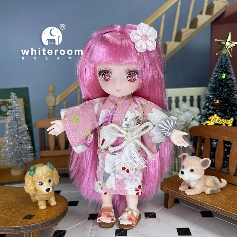 Dolls For Girls Bjd Doll Toy Bjd Mini Baby Toys 1/12 Anime Girl Cute Gift Body Big Eyes Diy Clothes Dress Up Birthday Present Dolls For Girls Bjd Doll Toy Bjd Mini Baby Toys 1/12 Anime Girl Cute Gift Body Big Eyes Diy Clothes Dress Up Birthday Present – Bild 8