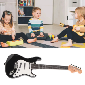 E-Gitarre für Kinder, multifunktionale E-Gitarre, Musikinstrument für Jungen, Mädchen, Kinder, E-Gitarre, Kindergitarre