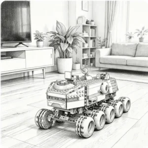 Turbo Robot DIY Toy Car, Suitable For Boys' Fun Building And Exquisite Collectibles, More Suitable For Holiday Gift Giving