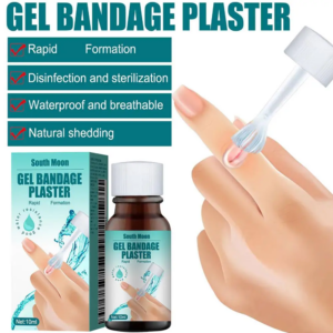 Breathable Transparent Liquid Band-Aid Gel - Skin Care Drops for Body Skin Protection & Wound Care Clear Gel