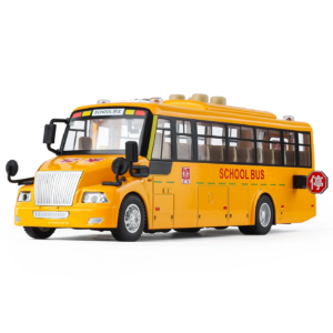 1:24 Legierung Schulbus Früherziehung Edition Automodell Ornament Spielzeug Legierung Automodell Sammlerstück