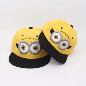 Minions Baseballcap verstellbar – Kappe mit Cartoon-Motiv für Kinder