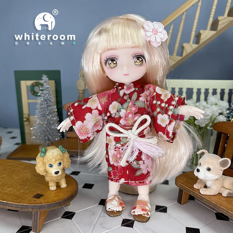 Dolls For Girls Bjd Doll Toy Bjd Mini Baby Toys 1/12 Anime Girl Cute Gift Body Big Eyes Diy Clothes Dress Up Birthday Present Dolls For Girls Bjd Doll Toy Bjd Mini Baby Toys 1/12 Anime Girl Cute Gift Body Big Eyes Diy Clothes Dress Up Birthday Present – Bild 2