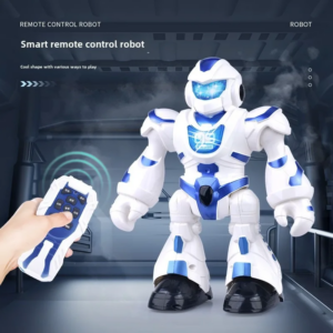 Ferngesteuerter Roboter als Kinderspielzeug für Jungen, Kann Tanzen und Singen, Sprachinteraktive Programmierung, Geeignet für 4-8 Jahre