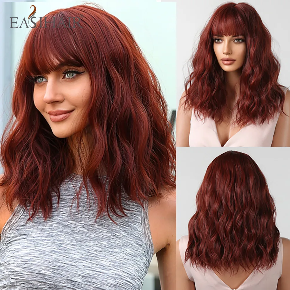 Easihair Bob-Perücke Mit Pony, Kurz Und Glatt, Hellblond-Beige, Hitzebeständig Easihair Bob-Perücke Mit Pony, Kurz Und Glatt, Hellblond-Beige, Hitzebeständig – Bild 14