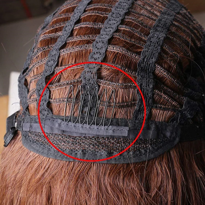 50Pcs Steel Wig Combs And Clips 4/5/6/7 Teeth Wig Comb With Cloth For Making Wig Caps Wig Secure Combs 50Pcs Steel Wig Combs And Clips 4/5/6/7 Teeth Wig Comb With Cloth For Making Wig Caps Wig Secure Combs - Image 6