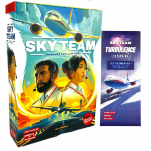 Board Game：SKY TEAM Base Game、Expansion Version 2 Player Couple Party Strategy Game, Award-Winning Classic Fun Birthday Gift