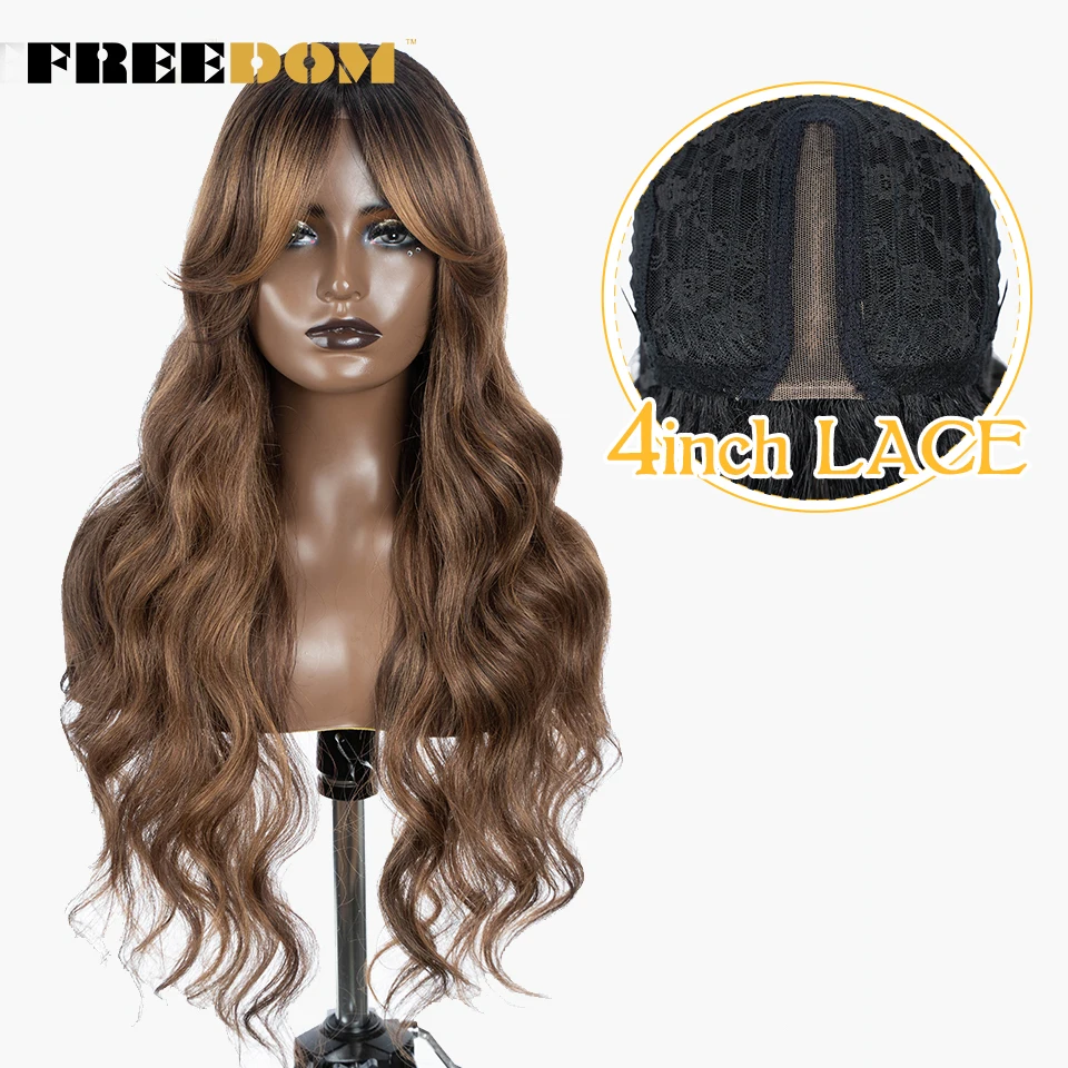 Freedom Synthetik Lace-Perücke, Extra Lang, Gewellt, Seitenscheitel, Braun-Blau Ombré, Hitzebeständig Freedom Synthetik Lace-Perücke, Extra Lang, Gewellt, Seitenscheitel, Braun-Blau Ombré, Hitzebeständig - Image 9