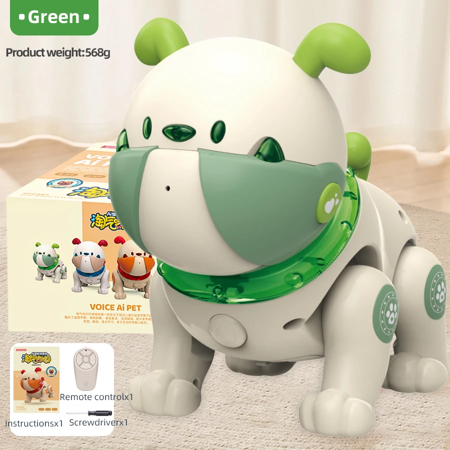 Kinder Spielzeug Fernbedienung Intelligente Roboter Hund Diy Programmierung Stimme Interaktive Elektronische Haustier Hund Roboter Modell Geschenk Kinder Spielzeug Fernbedienung Intelligente Roboter Hund Diy Programmierung Stimme Interaktive Elektronische Haustier Hund Roboter Modell Geschenk – Bild 7