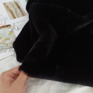 50x160cm Schwarz und Weiß Kunstpelz Stoff Weiche Kurze Kleidung Nähen Stoff Für Spielzeug Sofa Hause Dekoration diy Handgemachte Handwerk
