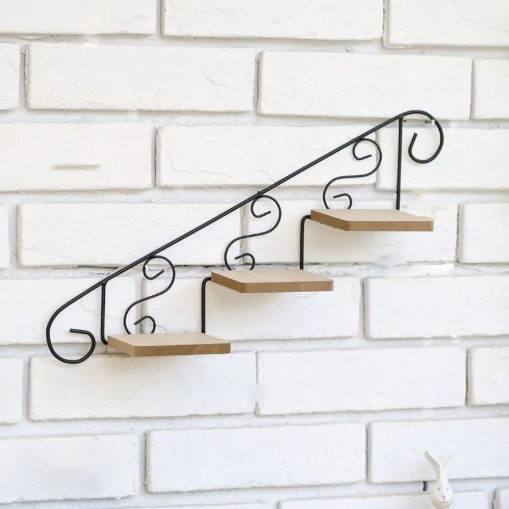American Style Wand Blumen Ständer Eisen Kunst Einfache Wand Display Regal Treppenhaus Form Wandbehang Blumentopf Wand Dekoration American Style Wand Blumen Ständer Eisen Kunst Einfache Wand Display Regal Treppenhaus Form Wandbehang Blumentopf Wand Dekoration
