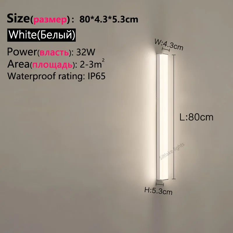 Led-Außenwandleuchte, Modern, Wasserdicht, Ip65, Villa, Veranda, Garten, Terrasse, Exterio, Wandleuchte, Regenfest, Vor Der Garagentorlampe Led-Außenwandleuchte, Modern, Wasserdicht, Ip65, Villa, Veranda, Garten, Terrasse, Exterio, Wandleuchte, Regenfest, Vor Der Garagentorlampe - Image 12