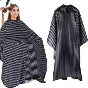 Friseursalon-Umhänge mit verstellbarem Ausschnitt, wasserdichtes Friseur-Styling, Haarschneide-Nylon-Umhang für Friseure und Friseure
