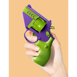 Children's and Adults' Indoor/Outdoor Stress-relief Rotating Interactive Toy Gun (Disasable) Boys' Holiday Gift of Choice
