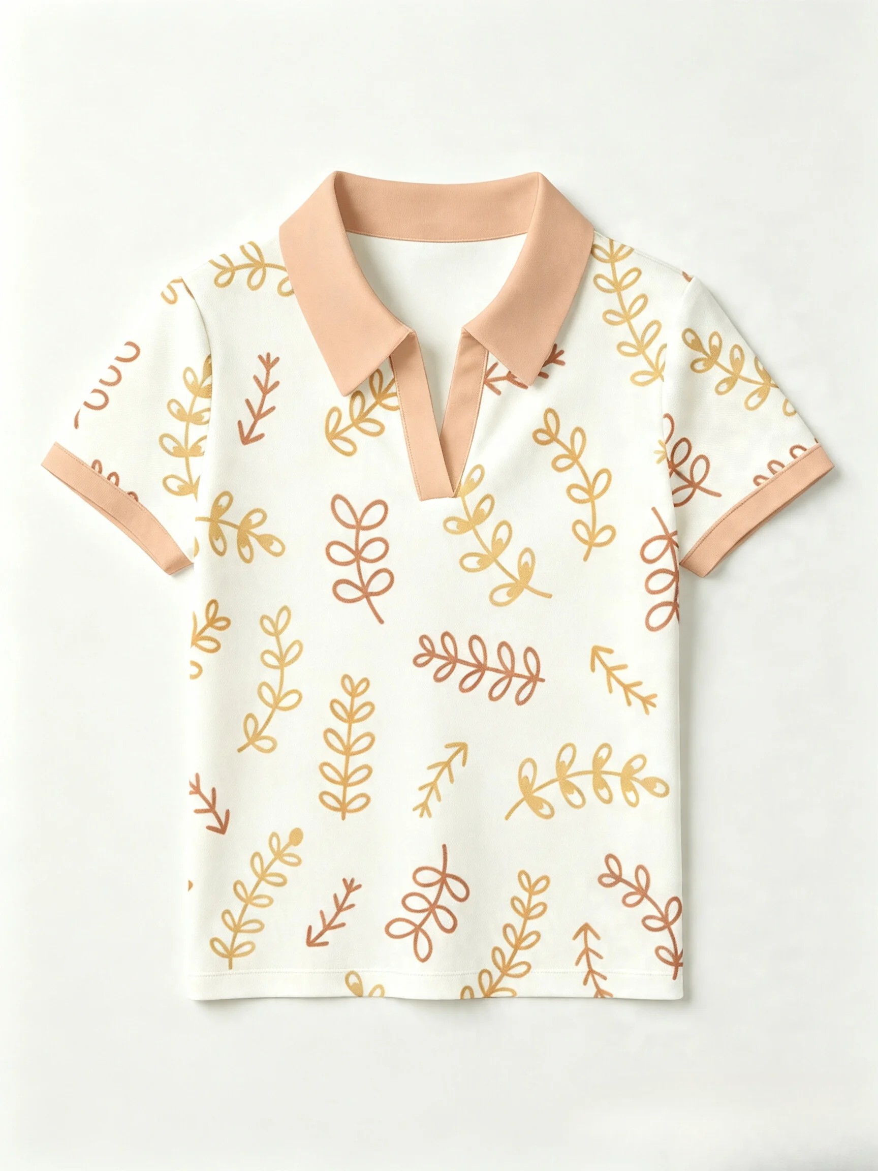 A Stylish And Versatile Women'S Button-Free Polo Shirt For 2026—A Chic, Go-To Top Perfect For The Daily Commute. A Stylish And Versatile Women'S Button-Free Polo Shirt For 2026—A Chic, Go-To Top Perfect For The Daily Commute. - Image 9