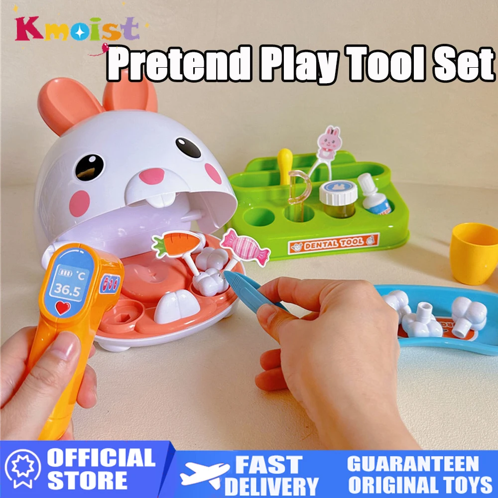 Kaninchen Cosplay Medizinische Tools Kit Zahnarzt Mit Licht Pretend Play Tool Set Spielzeug Kinder Vorschule Bildung Spielzeug Kindertag Geschenke Kaninchen Cosplay Medizinische Tools Kit Zahnarzt Mit Licht Pretend Play Tool Set Spielzeug Kinder Vorschule Bildung Spielzeug Kindertag Geschenke