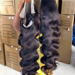 42 Zoll 250 Dichte Body Wave Lace Front Perücken Echthaar 13X4 HD Lace Frontal Perücke 13X6 HD Lace Frontal Perücke Vorgezupft für Frauen