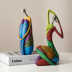 Kreative abstrakte Wohnkultur Charakter Skulptur Wohnzimmer moderne Kunst Puppen Desktop Dekorationen Zubehör Geschenke