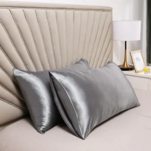 100% Natural Mulberry Silk Pillowcase Hair/Skin Protection,Anti-Frizz & Wrinkle-Resistant Hypoallergenic