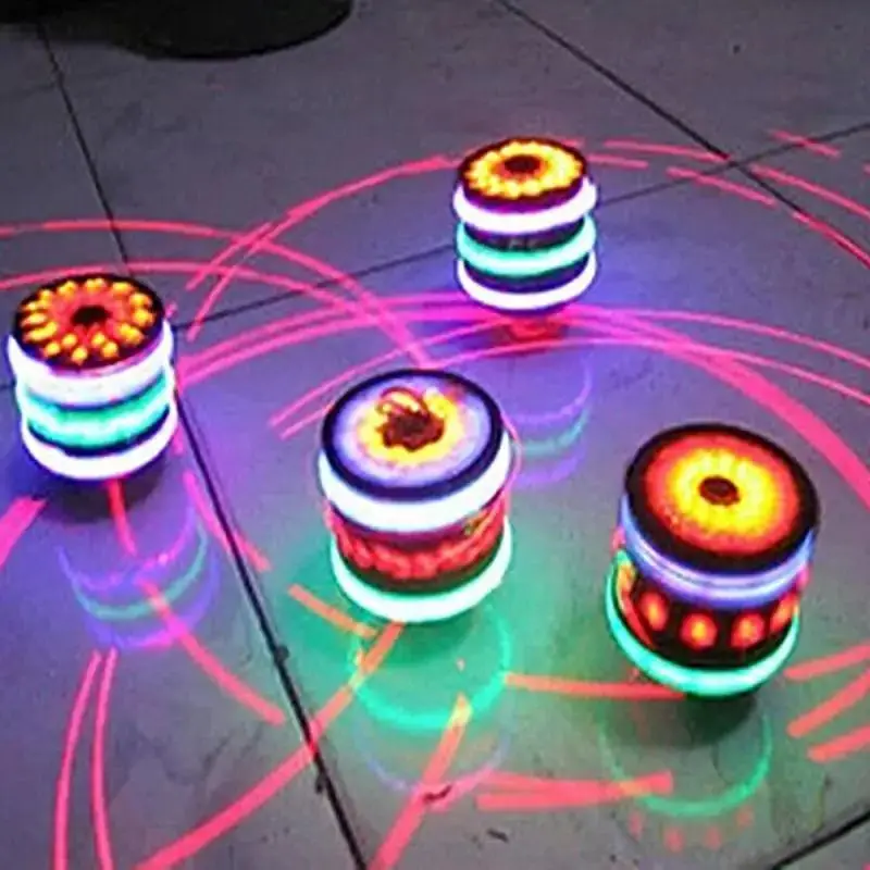 Electric Gyro Rotating Toy With Colorful Led Lights Outdoor Upgrade Boys &Amp; Girls Rotating Gyro Toy Children'S Gift Electric Gyro Rotating Toy With Colorful Led Lights Outdoor Upgrade Boys &Amp; Girls Rotating Gyro Toy Children'S Gift – Bild 3