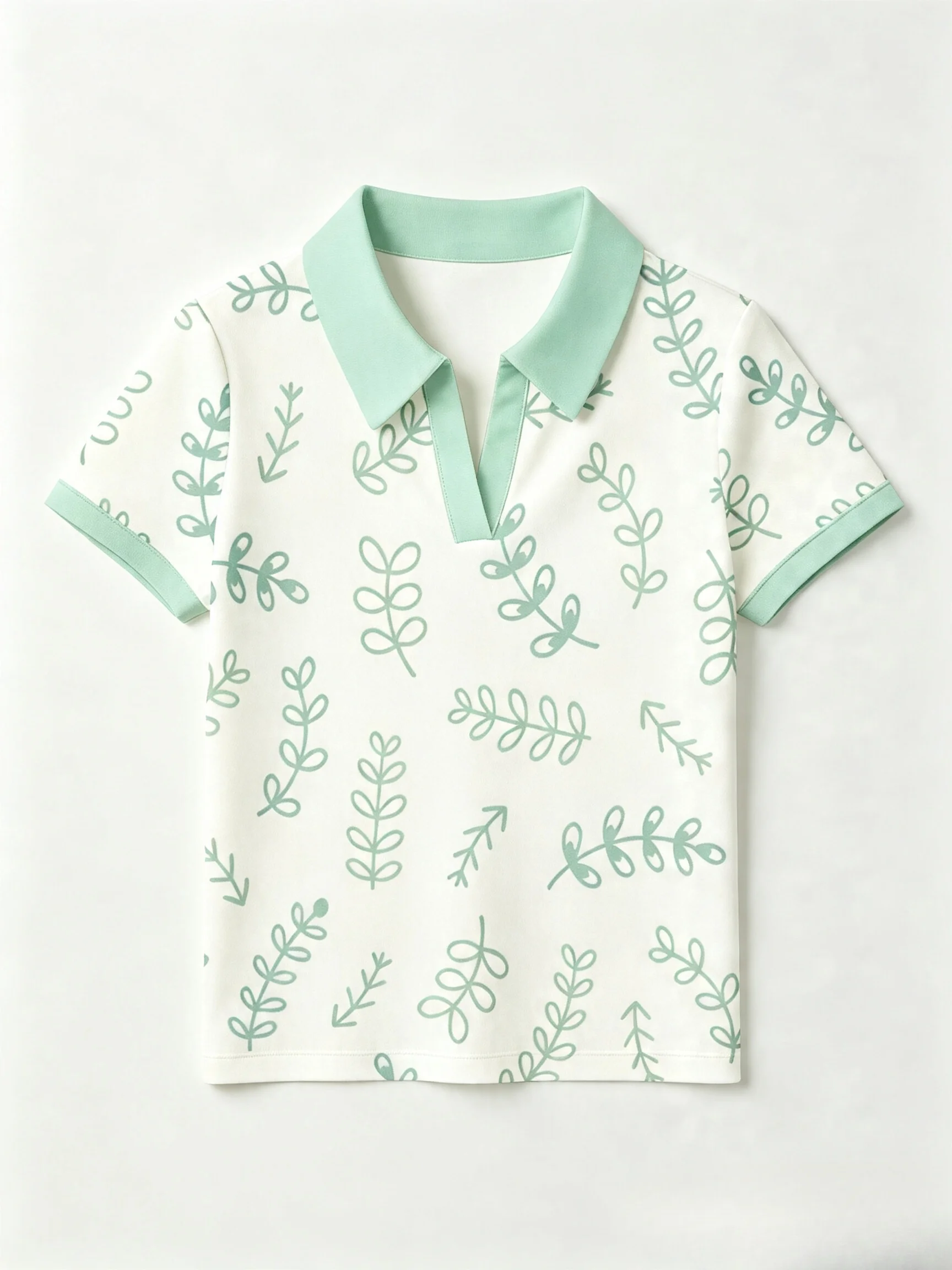 A Stylish And Versatile Women'S Button-Free Polo Shirt For 2026—A Chic, Go-To Top Perfect For The Daily Commute. A Stylish And Versatile Women'S Button-Free Polo Shirt For 2026—A Chic, Go-To Top Perfect For The Daily Commute. - Image 12