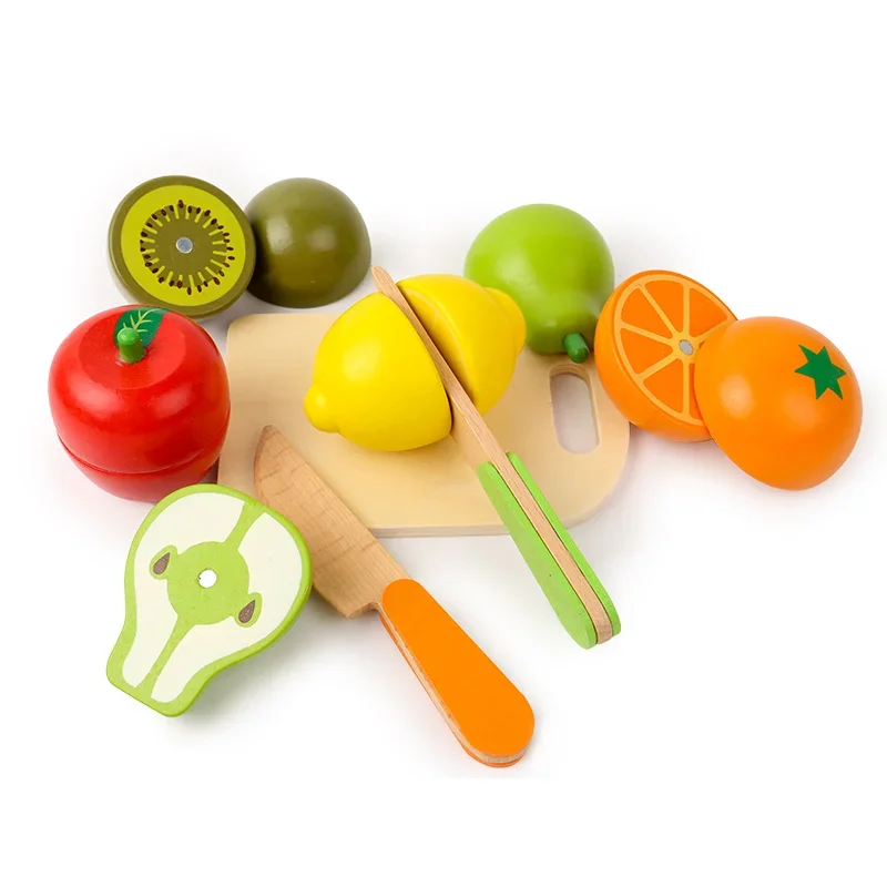 Simulation Kitchen Pretend Toy Wooden Classic Game Montessori Educational Toy For Children Kids Gift Cutting Fruit Vegetable Simulation Kitchen Pretend Toy Wooden Classic Game Montessori Educational Toy For Children Kids Gift Cutting Fruit Vegetable