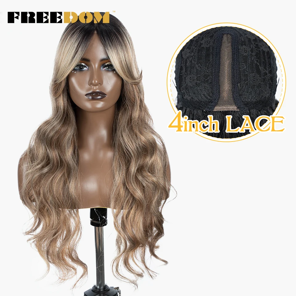 Freedom Synthetik Lace-Perücke, Extra Lang, Gewellt, Seitenscheitel, Braun-Blau Ombré, Hitzebeständig Freedom Synthetik Lace-Perücke, Extra Lang, Gewellt, Seitenscheitel, Braun-Blau Ombré, Hitzebeständig - Image 14