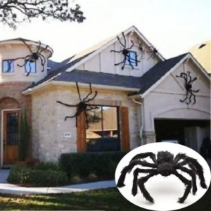 30 cm/50 cm/75 cm/90 cm/125 cm/150 cm/200 cm Halloween Riesige schwarze Spinne Dekoration Spukhaus Prop Indoor Outdoor Dekor