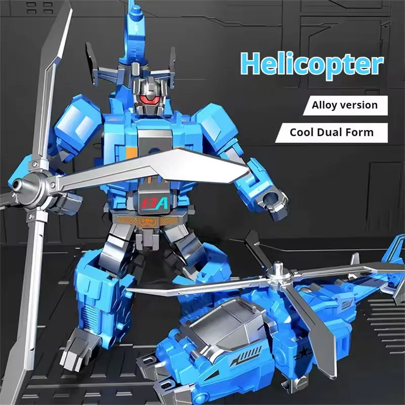 Transformation Toy Robot 6 In 1 Suit Rescue Deformation Team Combined Robot Toy Alloy Version Customized Birthday Gift Transformation Toy Robot 6 In 1 Suit Rescue Deformation Team Combined Robot Toy Alloy Version Customized Birthday Gift - Image 5