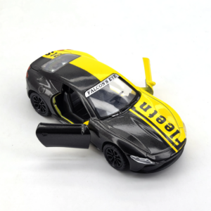 Simulation alloy car model, metal children’s toy car, boy’s racing car model, car.