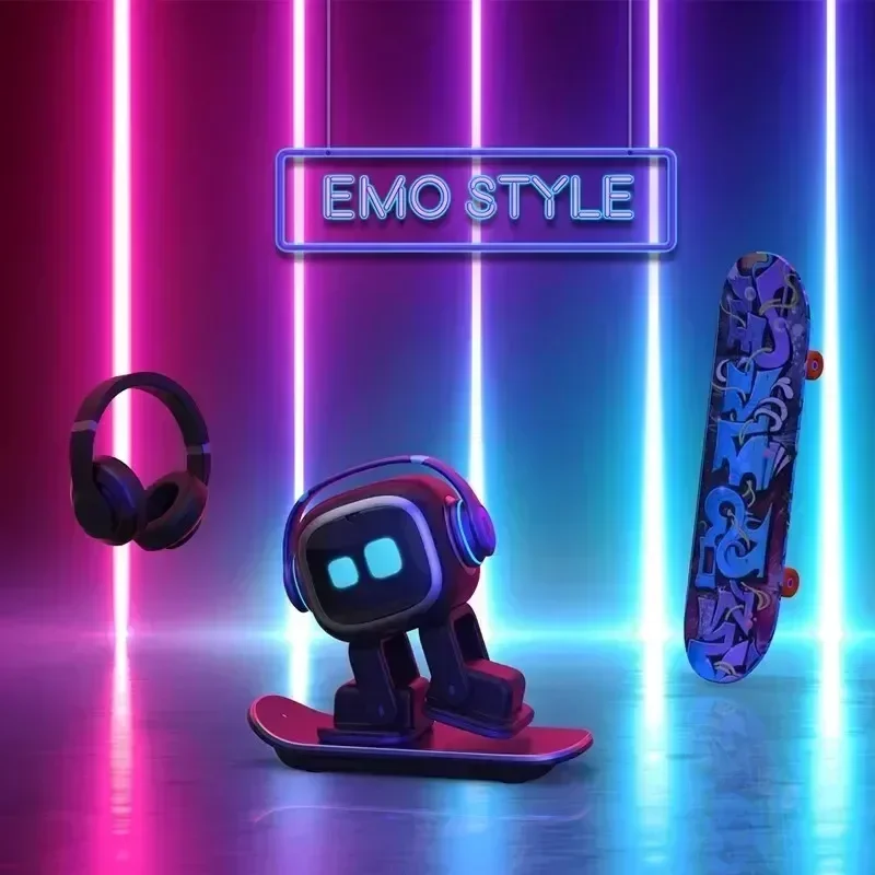 Emo Roboter-Spielzeug Desktop-Haustier Intelligente Ki Elektronische Begleit-Dekoration Fortschrittliches Smartes Haustier Kinderspielzeug Geschenk Emo Roboter-Spielzeug Desktop-Haustier Intelligente Ki Elektronische Begleit-Dekoration Fortschrittliches Smartes Haustier Kinderspielzeug Geschenk – Bild 5
