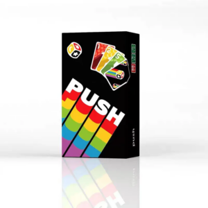 Push-Kartenspiel für Erwachsene und Jugendliche, Strategie-Brettspiel – Familienspiel für Kinder und Erwachsene ab 8 Jahren – 2 bis 6 Spieler