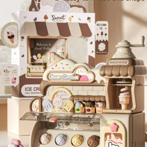 Ice Cream Machine Toy Car Favorite Of Girls Ice Cream Production Scenarios Series Children Toys Birthday Christmas Gift For Kids