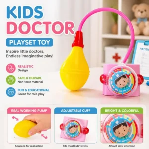 Kinder-Doktorspielzeug Rollenspiel Puzzle Frühpädagogisches Interaktives Spielzeug Krankenschwester-Kleidung Geburtstagsgeschenke für Kinder