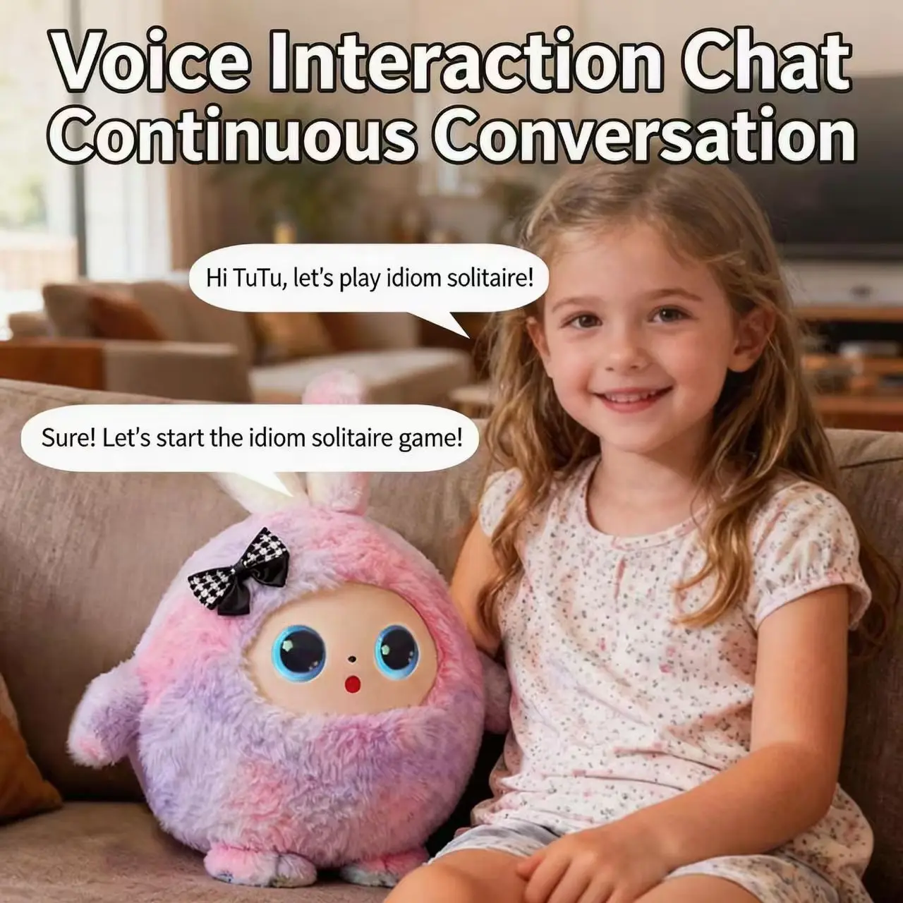 Ai Intelligent Interactive Plush Doll Toy Voice Talking Chat Kids Early Educational Robot Electronic Pet Gift For Boys Girls Ai Intelligent Interactive Plush Doll Toy Voice Talking Chat Kids Early Educational Robot Electronic Pet Gift For Boys Girls - Image 2