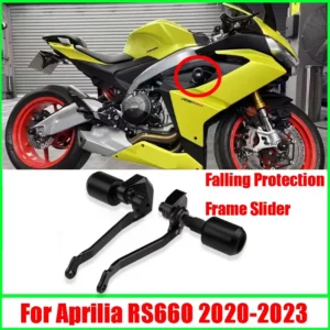 RS 660 2021 2023 Motorrad Absturzsicherung Rahmen Slider Verkleidung Schutz Crash Pad Schutz Für APRILIA RS 660 2021 2022 2023