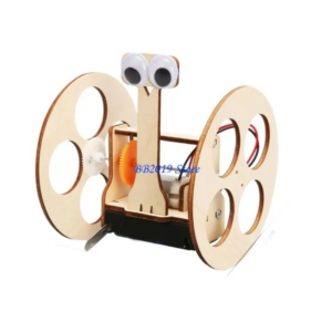 Q0KB Kids DIY Wooden Robot Toy For Enhancing Motor Skills Educational Science Set
