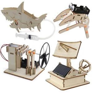 DIY Wissenschaftsspielzeug Kinder-Wissenschaftsexperiment-Set Lehrreiches STEM-Spielzeug für Kinder Handgefertigtes Montage-Bastelprojekt Technologieprojekt für Schüler